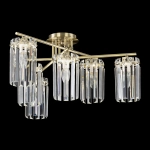 Citilux AXIS CL313263 Люстра хрустальная потолочная Бронза