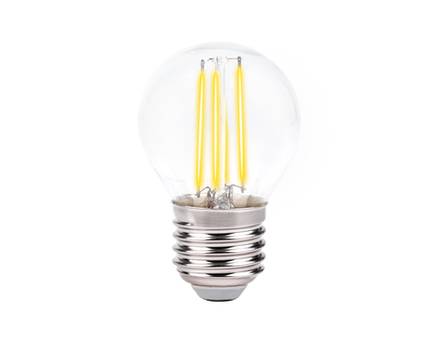Светодиодная лампа Filament LED G45-F 6W E27 4200K (60W)