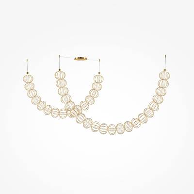 Подвесной светильник Golden Cage 3000К 107Вт, MOD216PL-L55G3K. TM Maytoni