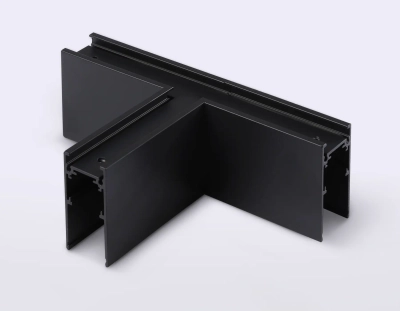Коннектор T-образный для накладного шинопровода Magnetic GL3374 BK черный 170*85*53.7