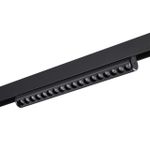 359949 PORT NT25 216 черный Трековый св-к диммир. со сменой цв.температуры, пульт ДУ/Tuya Smart Life IP20 LED 18W 3000-6000K 90-240V VECTOR