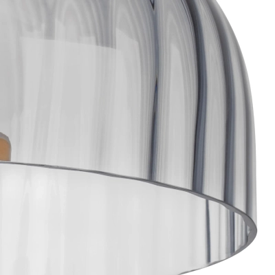 809061 Люстра CELESTA LED 1х12W 600LM ЗОЛОТО/ДЫМЧАТЫЙ 3000K Lightstar