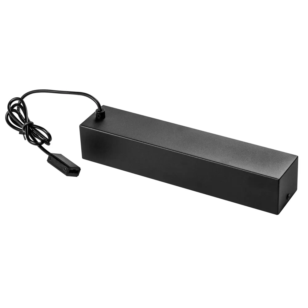 507007 Крышка д/блока питания накладная для трека DUE ЧЕРНЫЙ Lightstar