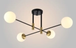 Светильник потолочный Crystal Lux FIDEL PL4 BLACK 0630/104