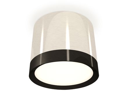 Комплект накладного светильника XS8120001 PSL/PBK серебро полированное/черный полированный GX53 (C8120, N8113)