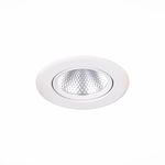 ST211.538.08.36 Св-к встр. Белый LED 1*8W 3000K 640Lm Ra80 36° IP20 D86xH50 220-240V