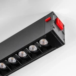 205117 Светильник д/1-фазн трека TETA APP LED 9W 700LM COB 24G ЧЕРНЫЙ PRO 3000-6000K DIM