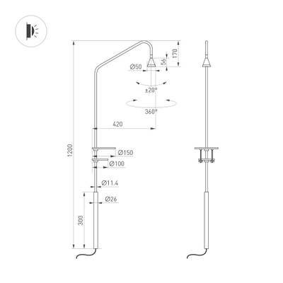 Светильник SP-RINAR-TAB-5W Warm3000 (BK, 36 deg, 230V) (Arlight, IP20 Металл, 5 лет)