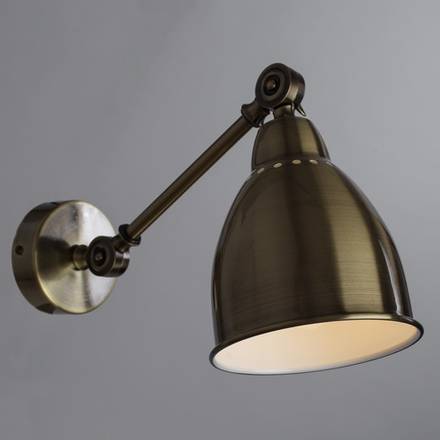 Бра Arte Lamp BRACCIO A2054AP-1AB, 1хE27