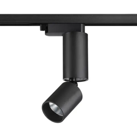 359319 PORT NT24 280 черный Светильник трековый однофазный трехжильный IP20 LED 5W 85-265V 3000K 600Лм TUBO
