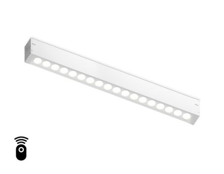 Светильник светодиодный диммируемый для шинопровода Magnetic 220V GL1311 WH белый IP20 15W 3000K-6400K 24° 342*25*42 (Без ПДУ)