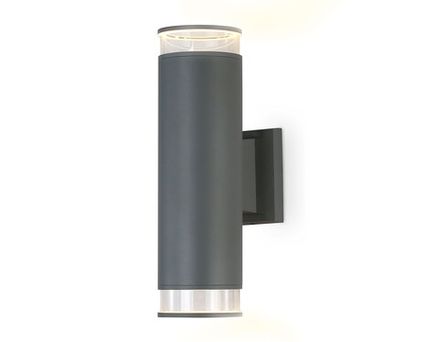 Светильник уличный настенный архитектурный ST3820/2 GR/CL серый/прозрачный IP54 GU10/2 max 35W 310*90*160