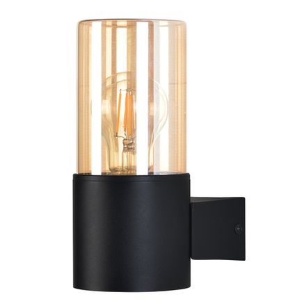 Уличный настенный светильник Arte lamp SEGINUS A6515AL-1BK, 1хE27