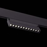 ST364.446.12 Магнитный трековый светильник Черный LED 1*12W 4000K 1 009Lm Ra&gt;80 36° IP20 L219xW22xH108 48V