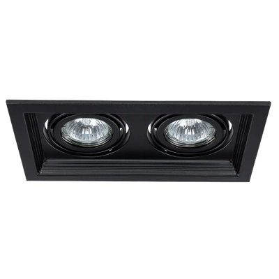 Точечный встраиваемый светильник Arte Lamp CANIS A6661PL-2BK, 2хGU10