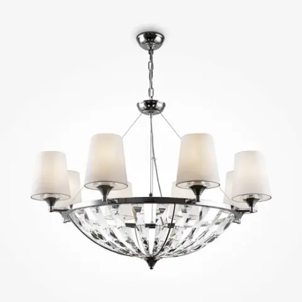 Подвесной светильник Пантеон / Pantheon E14х8, H021PL-08CH. TM Maytoni