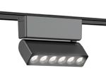 Светильник светодиодный трековый для шинопровода Magnetic Ultra Slim GV1469 BK черный IP20 6W 4200K 48V 24° 122*26*80