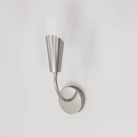 Настенный светильник Rhyton 60167/1 никель 60167/1 никель, E14х1
