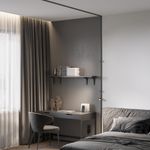 Mini Magnetic Коннектор угловой внутренний для накладного шинопровода Round черный 85216/00