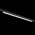 ST360.436.15 Магнитный трековый светильник Черный LED 1*15W 3000K 975Lm Ra>80 120 IP20 L606xW22xH44 48V