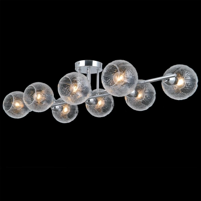 IL0701-8CSQ-24 CR ARIES светильник потолочный ILLUMICO, E14х8