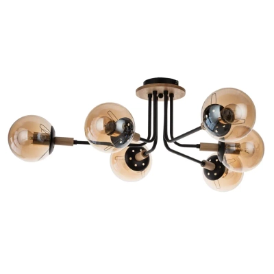 Потолочная люстра Arte Lamp OXFORD A2716PL-6BK, 6хE27