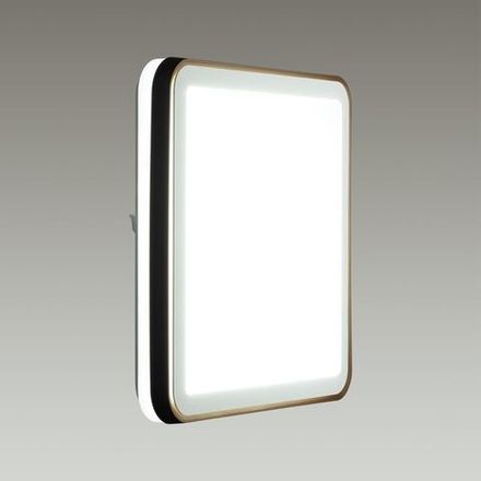 7621/DL PALE SN 108 Светильник пластик/черн./медный LED 48Вт 3000-6300K 440х440 IP43 пульт ДУ EFFA