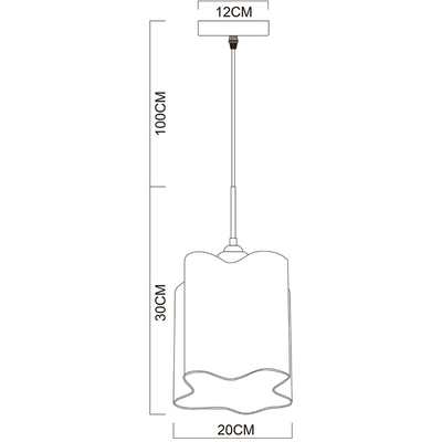 Подвесной светильник Arte Lamp SERENATA A3479SP-1CC, 1хE27