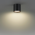 7129/8CL HIGHTECH ODL26 325 светильник черный/металл IP20 LED 8W 480Лм 3000K/4000K/6000K 120° 220-240V OBEN