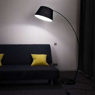 Citilux Арчи CL807011 Торшер с абажуром Чёрный