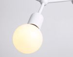 Потолочный светильник в стиле лофт TR8031/4 WH белый E27*4 max 40W D670*440