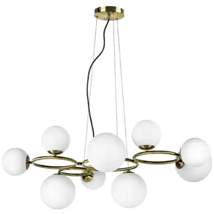 815091 Люстра GLOBO 9х40W G9 ЛАТУНЬ Lightstar