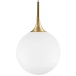 813032 Подвес GLOBO 1х40W E14 gold/white Lightstar