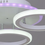 06319-3.3-03 WH+CR (RGB) светильник потолочный Reluce, LED