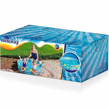 Бассейн круглый ненадувной 122*25 см, 277 л, 55028 Bestway