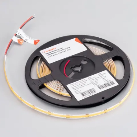 Лента герметичная COB-NANO-X544-8mm 24V Warm3000 (11.5 W/m, IP65, CSP, 5m) (Arlight, -)