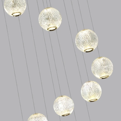 5008/56L L-VISION ODL24 567 золотой/металл/акрил Люстра LED 56W 4000K 4651лм CRYSTAL