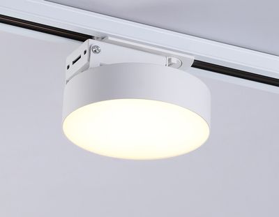 Светильник светодиодный трековый GL6835 WH белый LED 15W 3000K D115*80