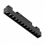 ST361.436.12 Магнитный трековый светильник Черный LED 1*12W 3000K 1 009Lm Ra&gt;80 36° IP20 L222xW22xH44 48V