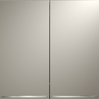 VLS020403 Проходной переключатель встраиваемый VOLTUM S70 двухклавишный с подсветкой 10А, (кашемир) (ТМ Maytoni)