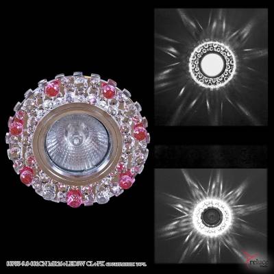 00755-9.0-001CN MR16+LED3W CL+PK светильник точ.