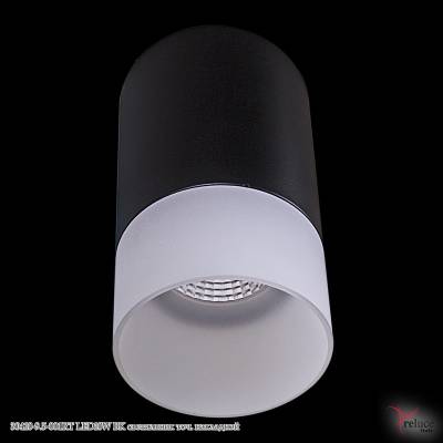 30410-9.5-001RT LED10W BK светильник точ. накладной