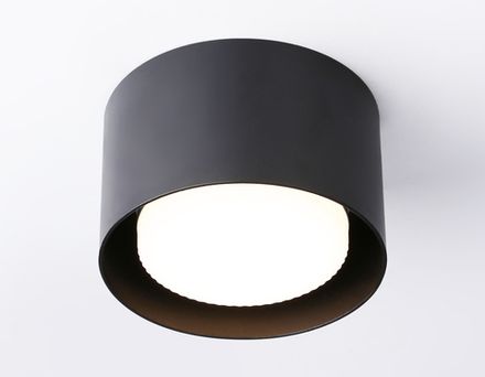 Светильник накладной TN70815 BK черный GX53 max 12W D85*60