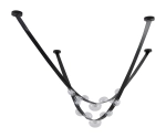 08460-300,19(21) Подвес Дэлви черный L300 Led 21W (3000K)