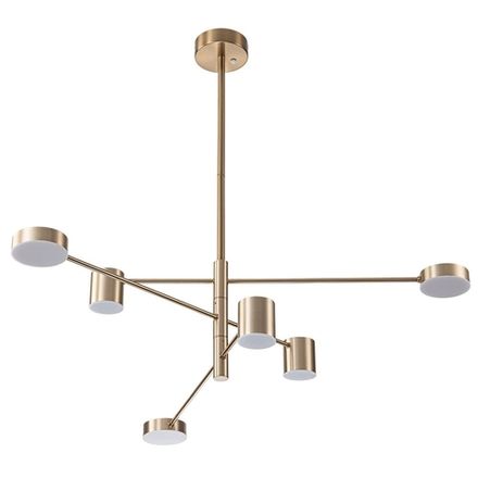Люстра на штанге Arte Lamp STANLEY A2476PL-40PB, 1хLED