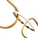 SL6505.203.26 Светильник подвесной ST-Luce Золотистый/Золотистый LED 1*26W 4000K