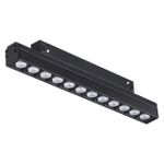 358418 SHINO NT20 077 черн Трековый светильник для низков. шинопровода IP20 LED 4000K 12W 48V FLUM
