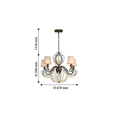 Подвесная люстра Lily 2305-5P. ТМ Favourite