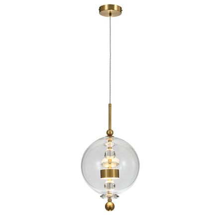 Подвесной светильник Indigo 11055/1P Clear, 1хLED