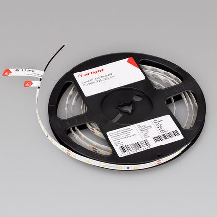 Лента RT-A60-8mm 24V Day4000 (7.2 W/m, IP20, 2835, 5m) (Arlight, Открытый)